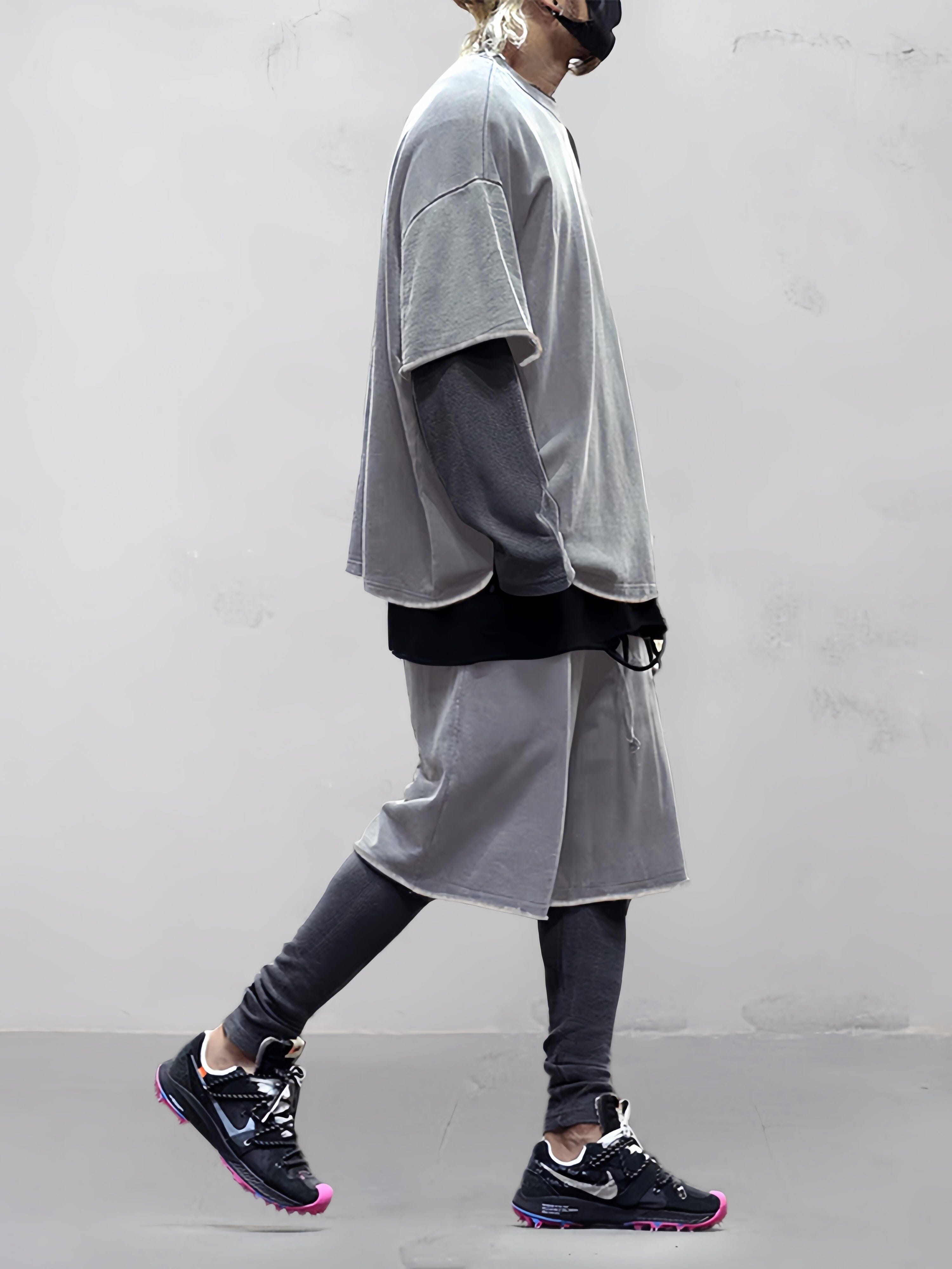 CASUAL LOOSE FIT SOLID SPORTS SETS