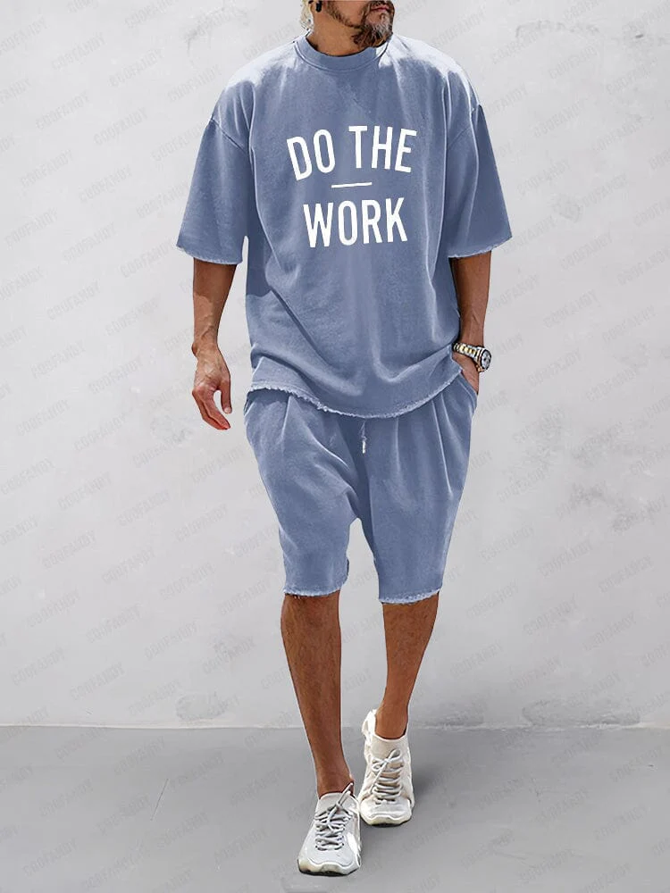 CASUAL LOOSE FIT SOLID SPORTS SETS